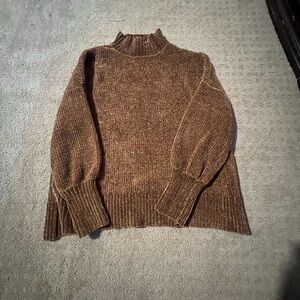Forever 21 brown turtle neck sweater